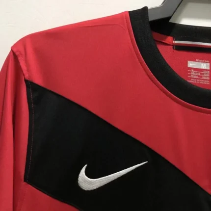 Manchester United 2009/10 Home Long Sleeves Retro Jersey