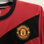 Manchester United 2009/10 Home Long Sleeves Retro Jersey