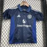 Manchester United 2024/25 Away Kids Kit