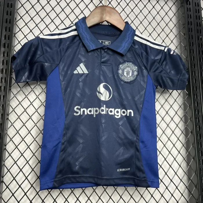 Manchester United 2024/25 Away Kids Kit