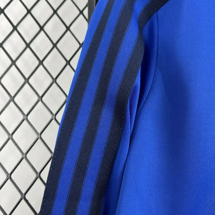 Manchester United 2024/25 Joint Edition Blue Long Sleeves Retro Jersey