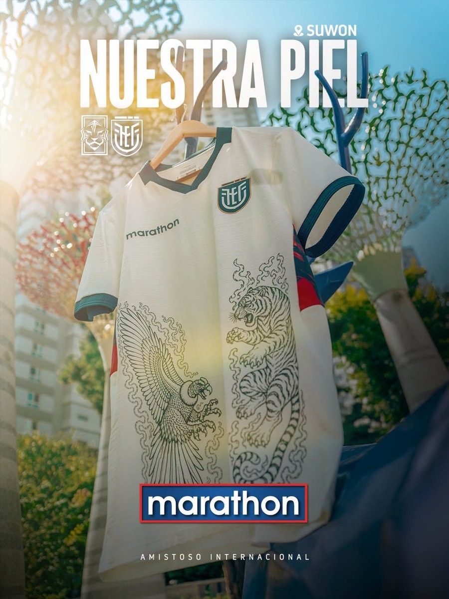 Ecuador 2026 Korea tour kit revealed image