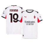 Mens AC Milan 2025/26 Away Jersey – Fofana 19