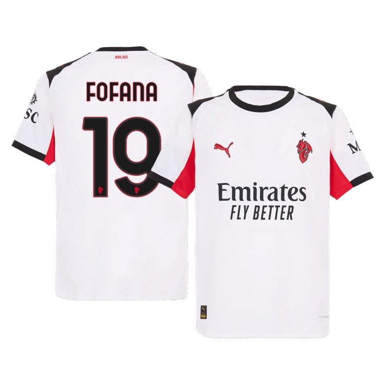 Mens AC Milan 2025/26 Away Jersey – Fofana 19
