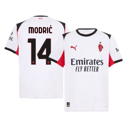Mens AC Milan 2025/26 Away Jersey – Modric 14