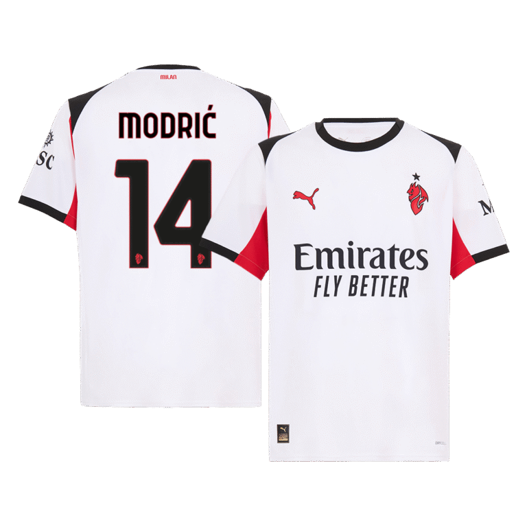 Mens AC Milan 2025/26 Away Jersey – Modric 14