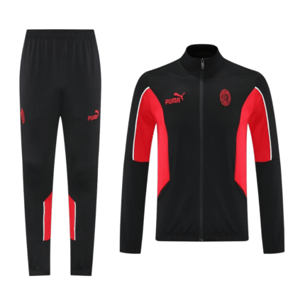 Mens AC Milan 2025/26 Black Tracksuit