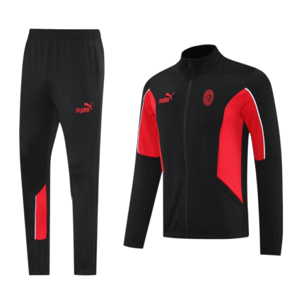 Mens AC Milan 2025/26 Black Tracksuit