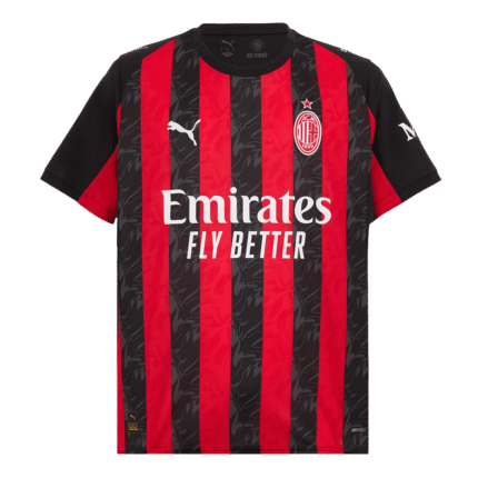 Mens AC Milan 2025/26 Home Jersey – Gimenez 7 front