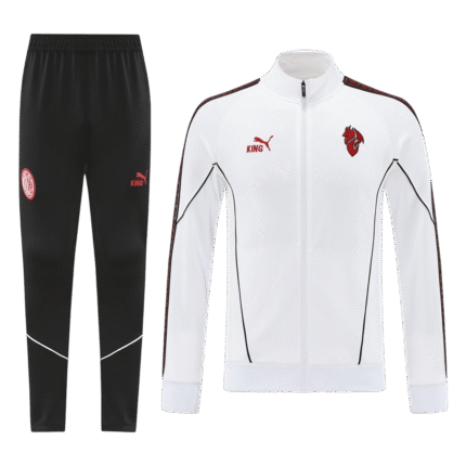 Mens AC Milan 2025/26 White Tracksuit