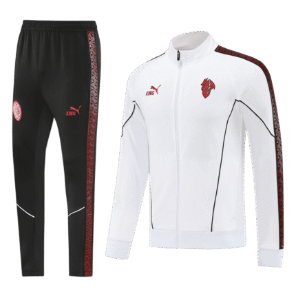 Mens AC Milan 2025/26 White Tracksuit