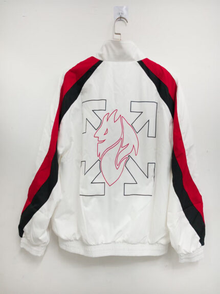 Mens AC Milan 2025/26 White windbreaker Jacket
