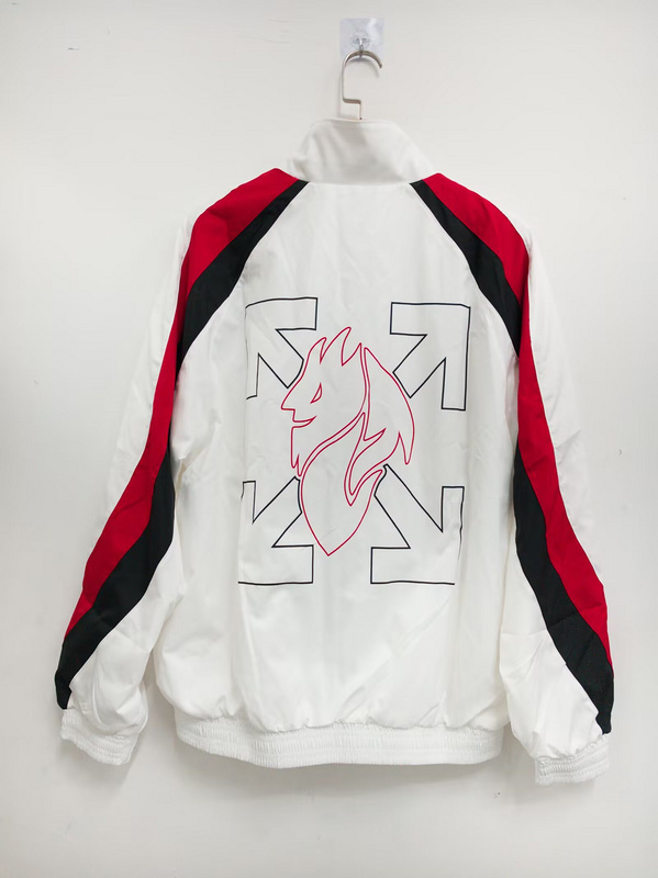 Mens AC Milan 2025/26 White windbreaker Jacket