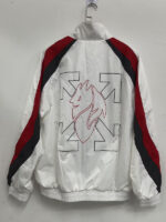 Mens AC Milan 2025/26 White windbreaker Jacket
