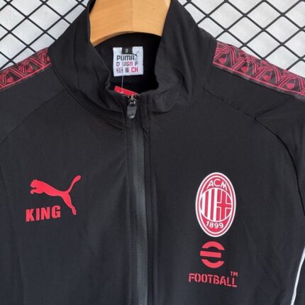 Mens AC Milan 2025/26 Windbreaker Jackets With Jacket