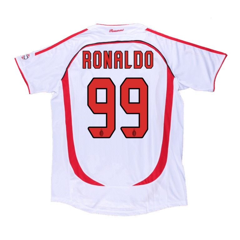 Mens AC Milan Retro Away Jersey – Ronaldo 99
