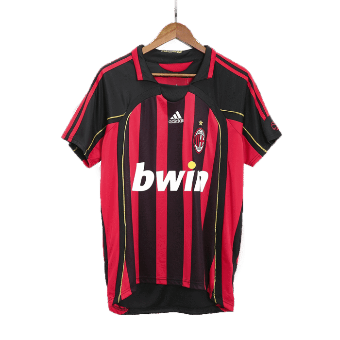 Mens AC Milan Retro Home Jersey – Ronaldo 99