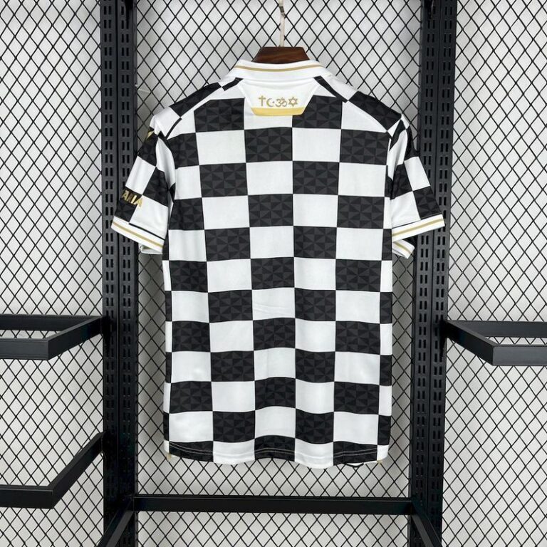 Mens AD Ceuta FC 2024/25 AD Special Edition White and Black Jersey