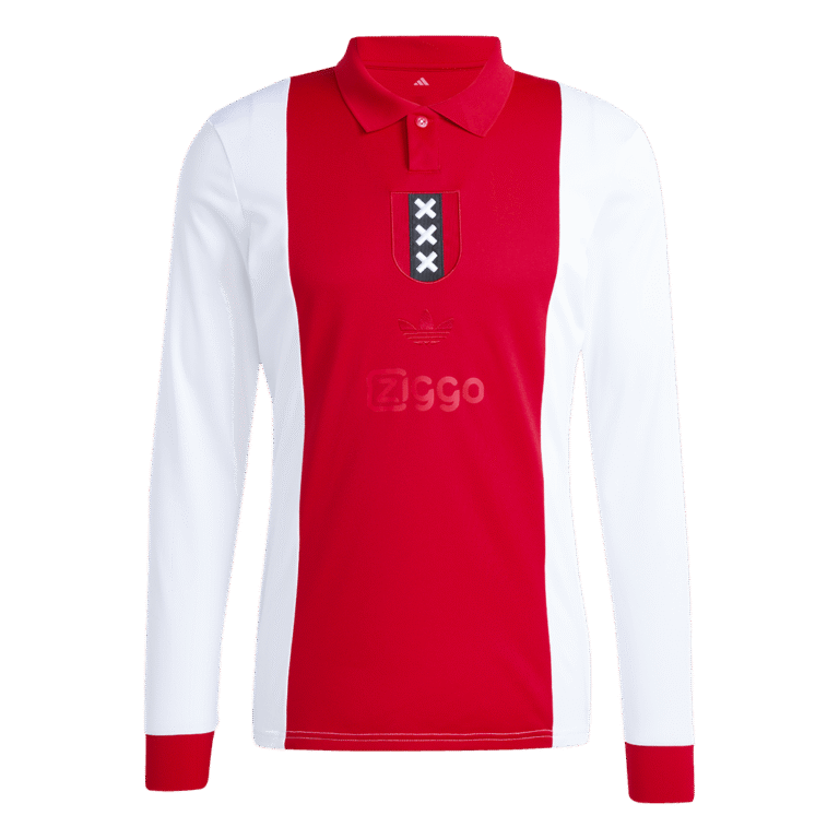 Mens Ajax 2024/25 125th Anniversary Long Sleeve Jersey