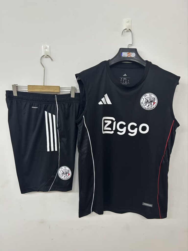 Mens Ajax 2025/26 black Training Vest