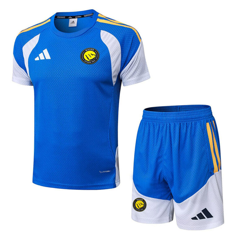 Mens Al-Nassr FC 2025/26 Al Blue suit Training Jersey Player Version