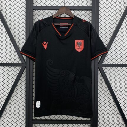Mens Albania 2025 Third black Jersey