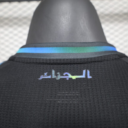 Mens Algeria 2024 black special Jersey Player Version