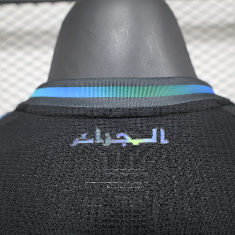Mens Algeria 2024 black special Jersey Player Version