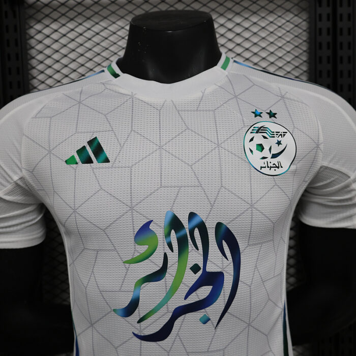 Mens Algeria 2024 white special Jersey Player Version