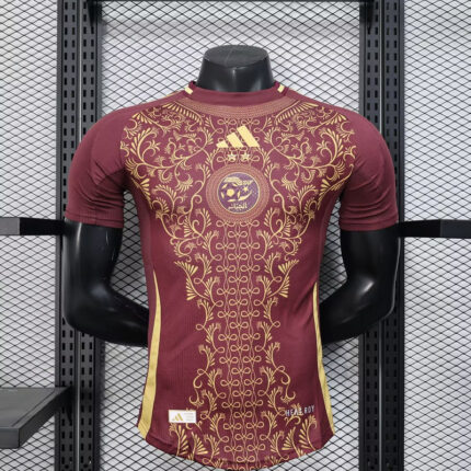 Mens Algeria 2025 red player Jersey