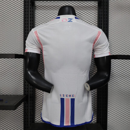 Mens Algeria 2025 special white pink Player Jersey