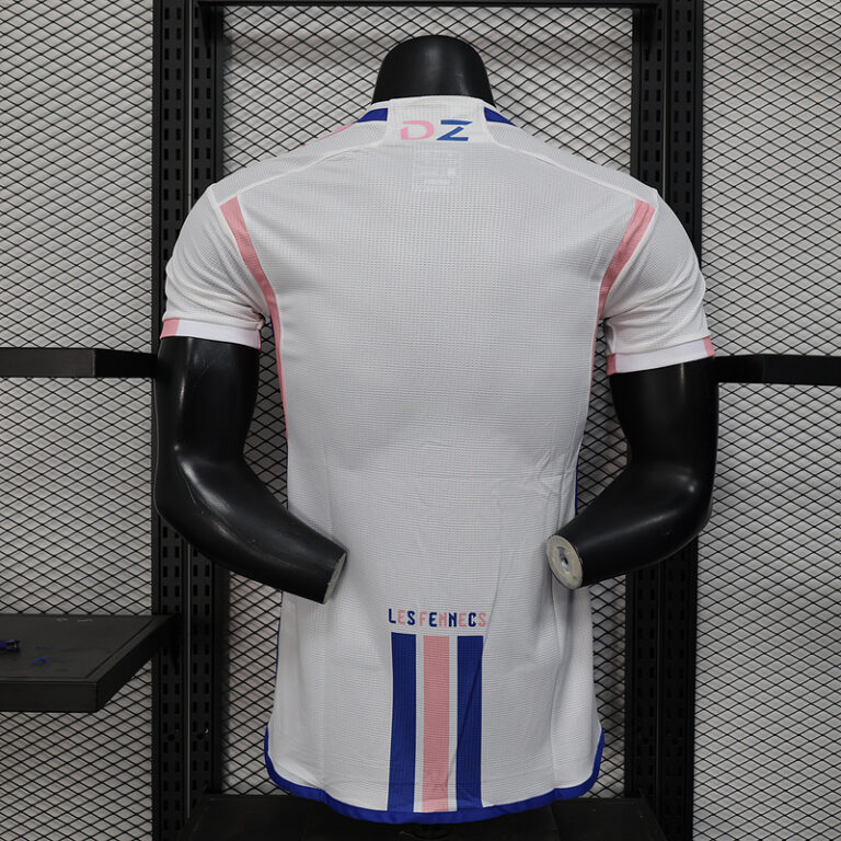 Mens Algeria 2025 special white pink Player Jersey