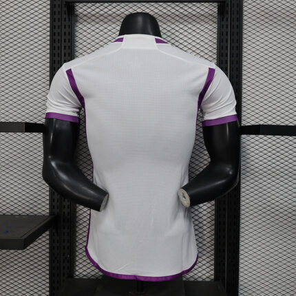 Mens Algeria 2025 special white purple player Jersey