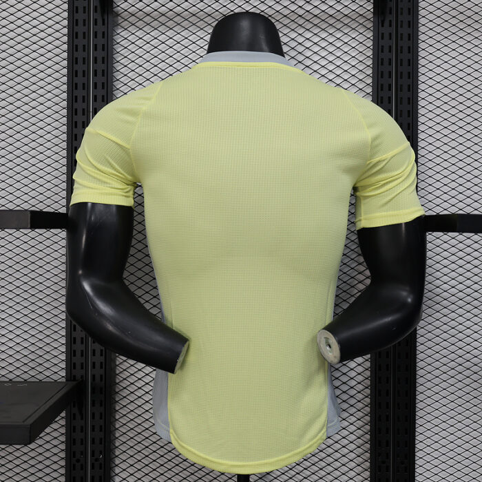 Mens Algeria 2025 special yellow player Jersey