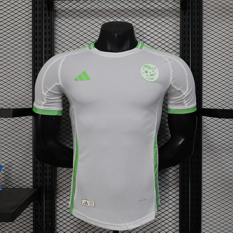 Mens Algeria 2025 white Jersey Player Version