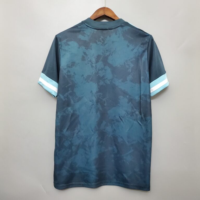 Mens Argentina 2020 Away blue Retro Style Jersey