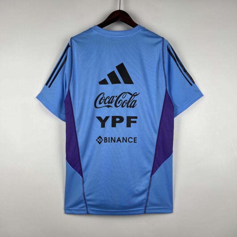 Mens Argentina 2023 Uniform Blue Training Jersey