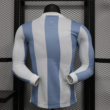 Mens Argentina 2025 50th Anniversary Long Sleeve Jersey Player Version