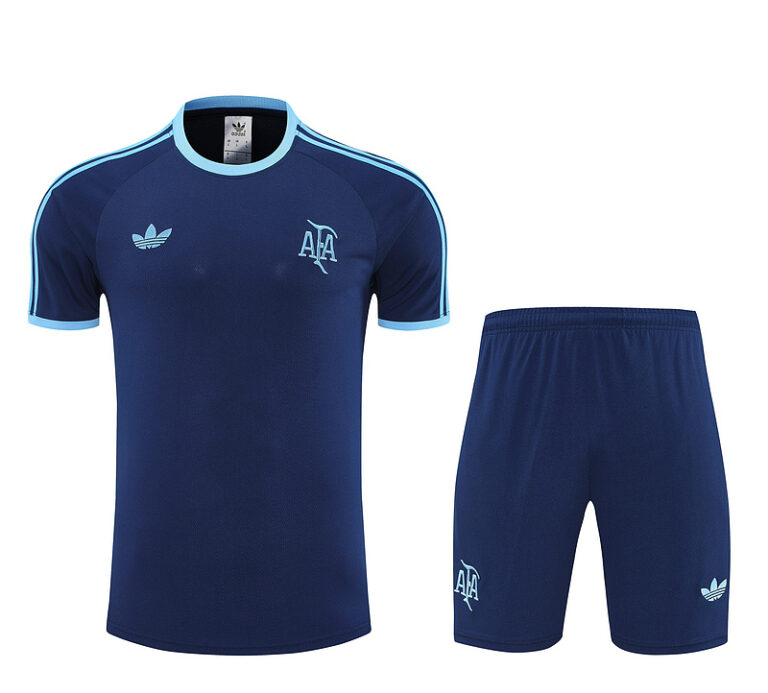 Mens Argentina 2025 Blue Training Jersey