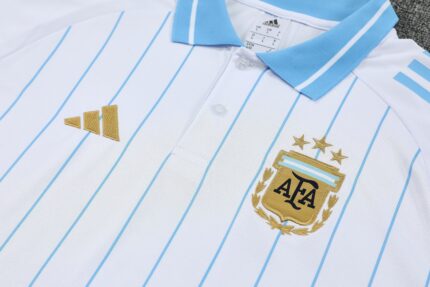 Mens Argentina 2025 Suit Blue Polo