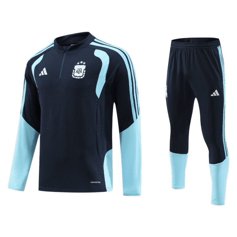 Mens Argentina 2026 World Cup 1 4 Zip World Cup Navy Tracksuit