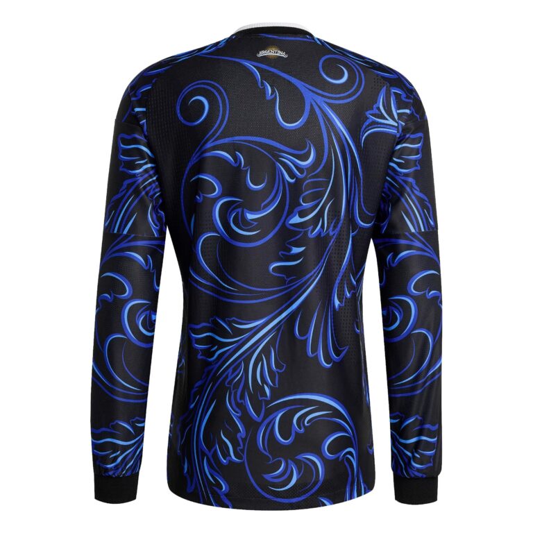 Mens Argentina 2026 World Cup Away World Cup Long Sleeve Jersey Player Version