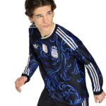 Mens Argentina 2026 World Cup Away World Cup Long Sleeve Jersey Player Version