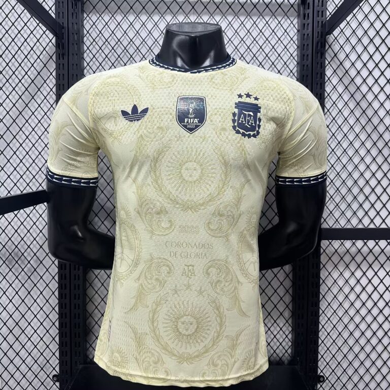 Mens Argentina 2026 World Cup Champions Commemorative Edition Jersey Player Version