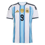 Mens Argentina 2026 World Cup Home Jersey – J. Alvarez 9