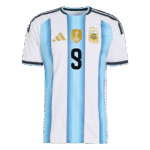 Mens Argentina 2026 World Cup Home Jersey – J. Alvarez 9 Player Version