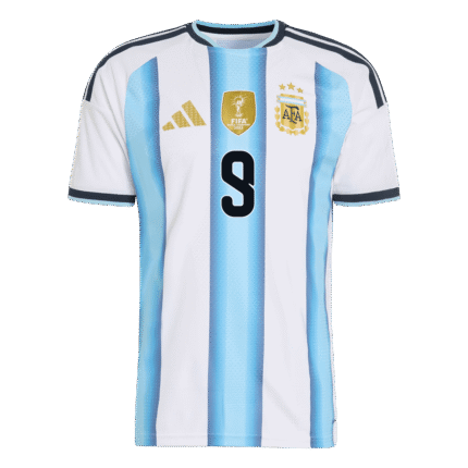 Mens Argentina 2026 World Cup Home Jersey – J. Alvarez 9 Player Version