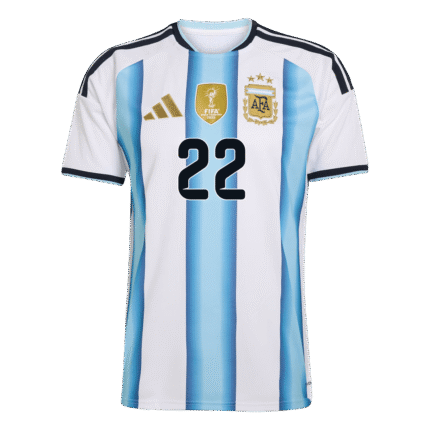 Mens Argentina 2026 World Cup Home Jersey – L. Martinez 22