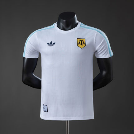 Mens Argentina 2026 World Cup White OG Training Jersey Player Version