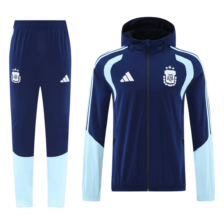 Mens Argentina 2026 World Cup World Cup Navy Tracksuit